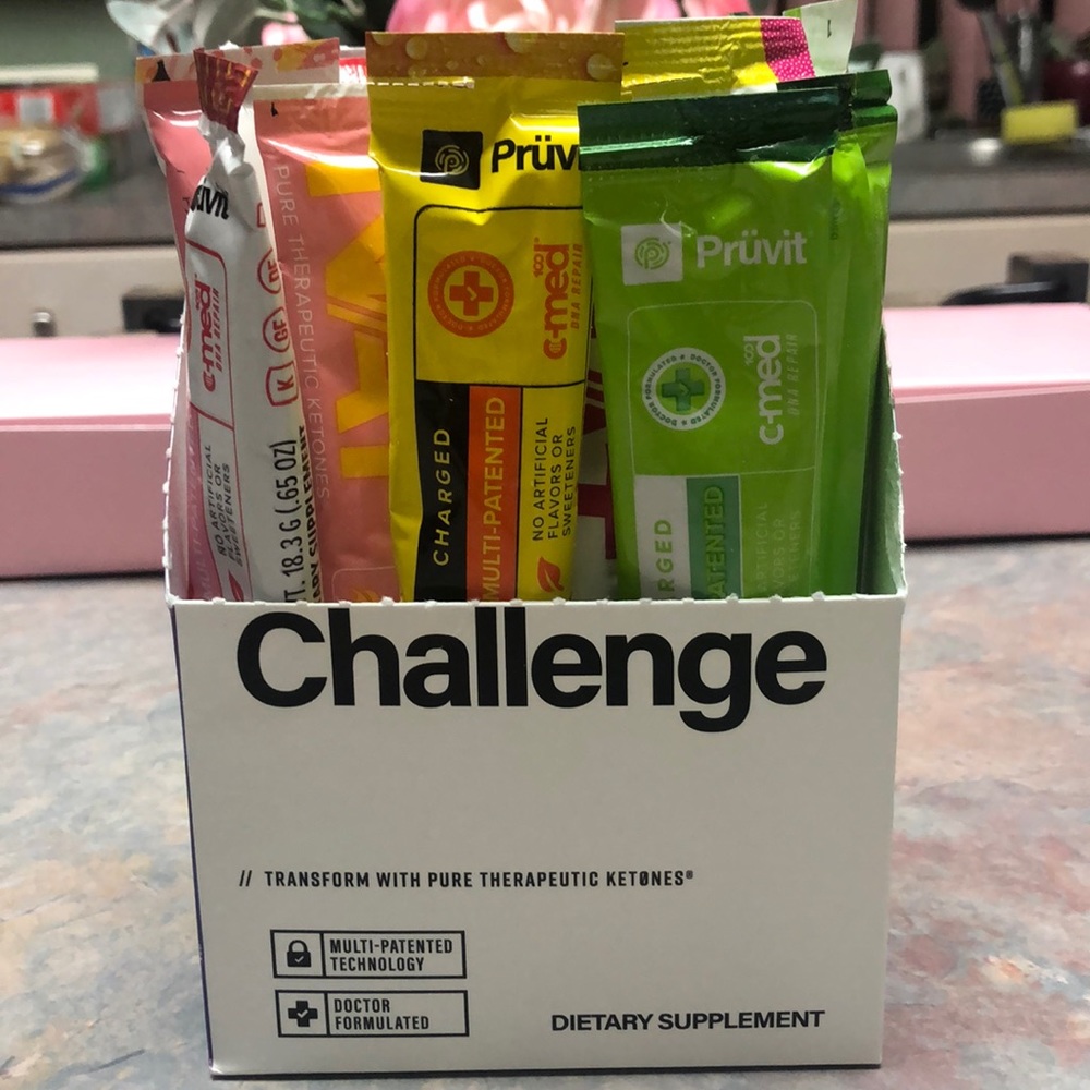 Pruit NAT 10 day Ketone Challenge 17 packets